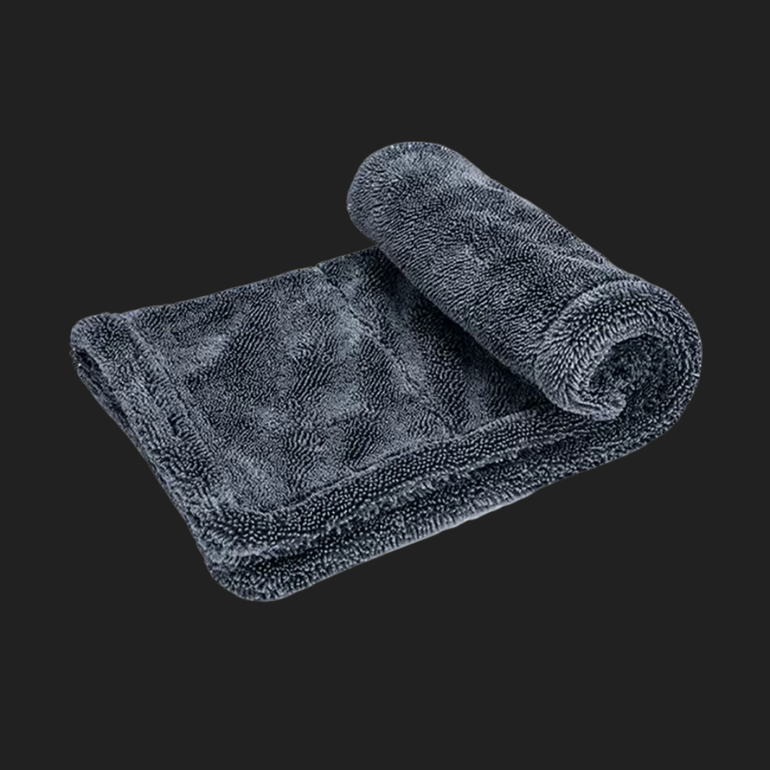 Carfiber DOUBLE TWIST – Toalla de 1300 GSM para Quick Detail y Lavado en Seco (40x40 cm)