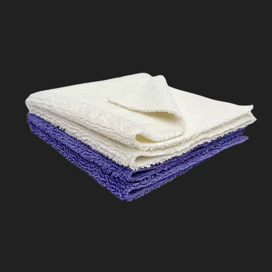 Carfiber Leather Toalla para Limpieza de cuero 40x40 cm 350 GSM