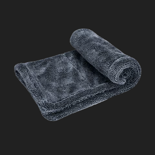 Carfiber DOUBLE TWIST – Toalla de 1300 GSM para Quick Detail y Lavado en Seco (40x40 cm)